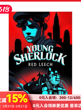 【预售】少年福尔摩斯系列2：红色水蛭 Young Sherlock Holmes， 2: Red Leech 原版英文青少年读物 青少年侦探悬疑小说 善本图书