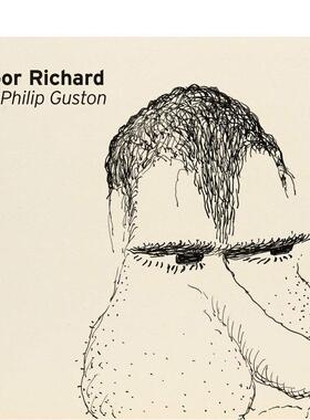 【预售】菲利普·加斯顿：可怜的理查德 Philip Guston: Poor Richard 原版英文艺术画册画集 善本图书
