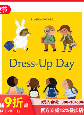 【预售】装扮日  西班牙插画师Blanca Gomez Dress-Up Day 原版英文