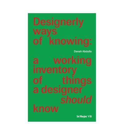 【现货】设计师的认知方式 Designerly Ways of Knowing 原版英文综合设计