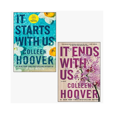 【预售】【Colleen Hoover】英文小说2册 莉莉的选择+从我们开始 It Ends with Us + It Starts with Us原版英文文学小说 善本图书