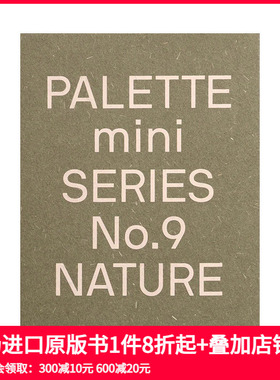 【现货】【调色板迷你系列】09:自然:新大地色调图形设计 09: Nature New earth tone graphics 英文原版图形包装色彩平面设计