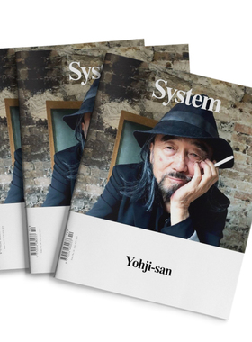 【订阅】 System Magazine 时尚访谈杂志 英国英文原版 年订2期 D054 善本图书