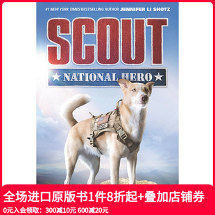 民族英雄 儿童分阶阅读 Scout Shotz 图书籍进口正版 英文原版 童子军 Hero National 现货