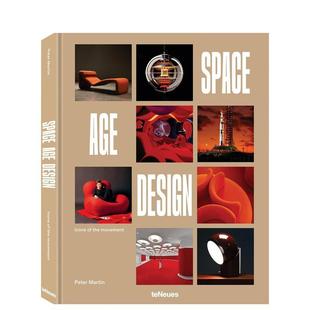 设计美学 Space 英文工业产品设计 预售 teNeues 原版 太空时代 Design Age