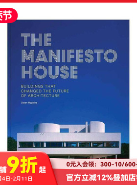 【预售】宣言之宅：改变建筑未来的革新之作 The Manifesto House 原版英文建筑设计