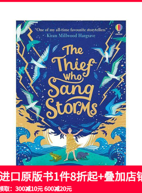 【预售】吟唱魔法的窃贼 The Thief Who Sang Storms 原版英文青少年读物 奇幻冒险 Sophie Anderson