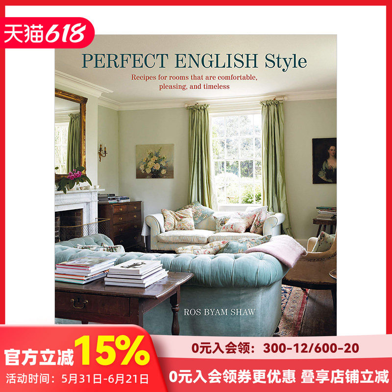 【预售】完美英国风 Perfect English Style 舒适英伦风格室内居住设计 装修装潢图册画册作品集 英文原版进口图书