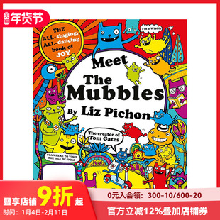 【现货】微笑岛上的嘻哈一族 Tom Gates创作者Liz Picho新作Meet the Mubbles英文儿童漫画 Liz Pichon 进口原版书