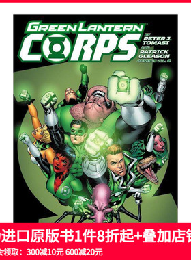 【现货】英文漫画 【DC漫画】绿灯侠 合集 卷2 Green Lantern Corps by Peter J. Tomasi and Patrick Gleason Omnibus Vol. 2英文