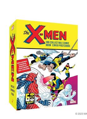 【现货】X战警：100 张珍藏版漫画封面明信片 X-Men: 100 Collecti