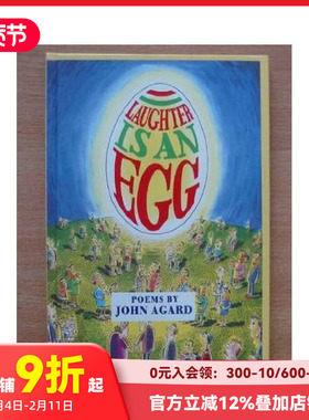 【预售】笑声是一颗鸡蛋 Laughter is an Egg 原版英文青少年读物