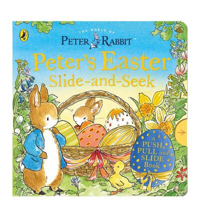 【现货】(预计26年1月出版)彼得兔：彼得的复活节滑动寻宝 Peter Rabbit: Peter’s Easter Slide-and-Seek 原版英文儿童绘本