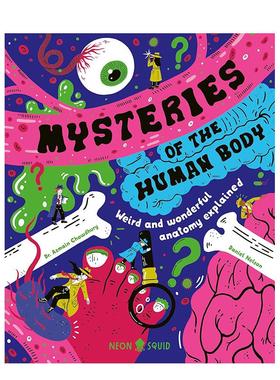 【现货】人体奥秘：奇妙解剖大揭秘 Mysteries of the Human Body: Weird and Wonderful Anatomy Explained 原版英文儿童绘本
