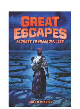 【现货】 Great Escapes 2: Journey to Freedom, 1838，大逃亡2:英文原版图书籍进口正版 Winston 儿童分阶阅读