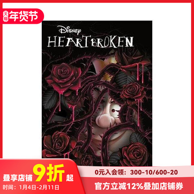 【预售】迪士尼经典：爱丽丝梦游仙境·心碎物语 Disney Classics Alice in Wonderland: Heartbroken 原版英文儿童绘本 善本图书