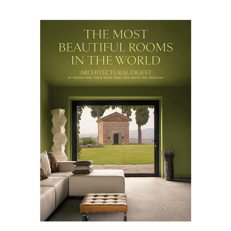 【现货】AD建筑文摘:全球美丽房间 Architectural Digest 杂志新策划世界上*美丽的房间摄影集英文原版室内居住空间设计杂志 善本