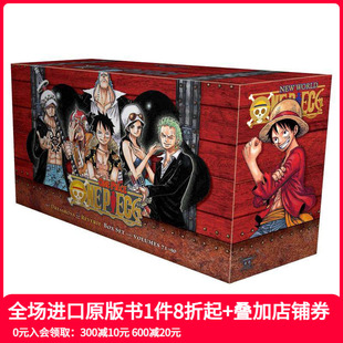 Box 预售 第4部：含卷71 原版 善本图书 One 海贼王盒装 Set Piece 英文漫画 Volumes