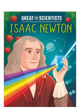 【现货】伟大科学家：艾萨克?牛顿（精装） Great Scientists: Isaac Newton 原版英文儿童绘本 善本图书