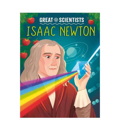 【现货】伟大科学家：艾萨克?牛顿（精装） Great Scientists: Isaac Newton 原版英文儿童绘本 善本图书