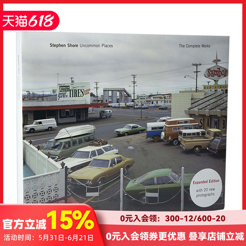 【畅销推荐】斯蒂芬·肖尔摄影集：精选集1973-1981 破译照片 安迪沃霍尔不寻常之地 Stephen Shore史蒂芬英文原版艺术作品 可单拍
