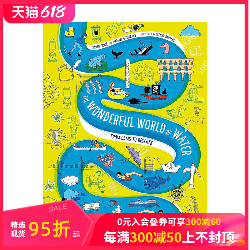 【预售】奇妙水世界：从水坝到沙漠 The Wonderful World of Water : From Dams to Deserts 原版英文儿童绘本 善本图书 书籍/杂志/报纸 儿童读物原版书 原图主图