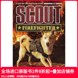 Firefighter 童子军 Shotz 现货 儿童分阶阅读 图书籍进口正版 Scout 英文原版 消防员