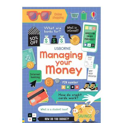 【预售】Managing Your Money 青少年儿童理财指南 英文原版儿童教育 7-12岁