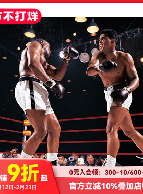 【预售】【TASCHEN限量版】挂画 致敬拳王阿里Homage to Ali 年轻的阿里对决力斯顿一世Clay vs. Liston I 1964 善本图书