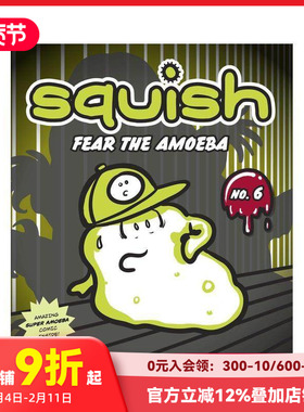 【现货】鱿鱼#6: 害怕变形虫 Squish #6: Fear The Amoeba 原版英文儿童章节书