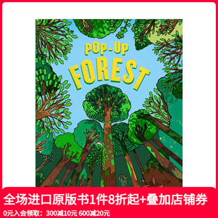 森林 Forest T&H 进口儿童绘本自然知识启蒙 立体书 英文原版 善本图书 现货