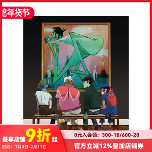 【现货】街头霸王艺术画册 The Gorillaz Art Book 原版英文漫画
