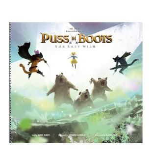 Boots 穿靴子 电影艺术设定集 愿望 Art 进口原版 Puss 猫2：最后 DreamWorks 善本图书 英文插画画册艺术 The 预售