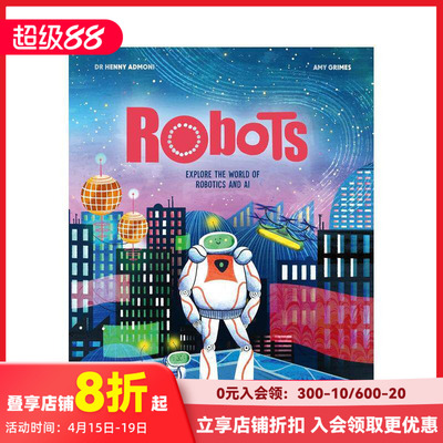 【现货】【神话终结者】机器觉醒：探秘机器人学与人工智能的奇妙世界 【Myth Busters】Robots 原版英文儿童绘本 善本图书