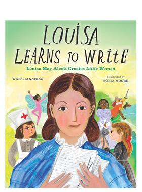 【预售】(预计26年1月出版)露易莎学写字 Louisa Learns to Write 原版英文儿童绘本 善本图书