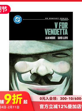 【预售】V 字仇杀队：DC漫画精编版 V for Vendetta: DC Compact Comics Edition 原版英文漫画书
