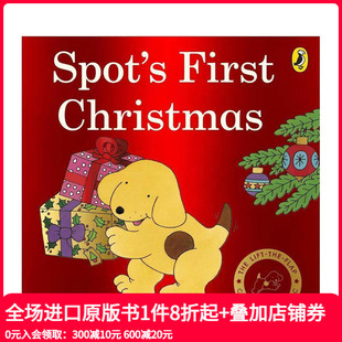 Christmas 6岁 斯波特 儿童绘本图书故事书 英文原版 First Spot’s 圣诞节 预售