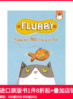 【预售】Flubby Will Not Play With That 菲比不会玩那个的 英文原