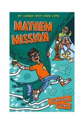 【现货】【我的大笑人生】混乱的任务 【My Laugh-Out-Loud Life】Mayhem Mission 原版英文儿童章节书