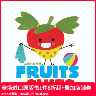 Suits 儿童绘本 预售 启蒙童 英文原版 Fruits 水果 穿西装