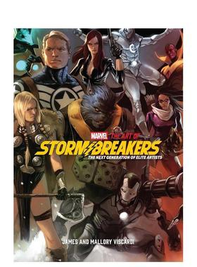【预售】漫威：风暴使者艺术集 新一代精英画师列传 Marvel: The Art of Stormbreakers 原版英文艺术插画原画设定集