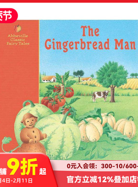 【预售】姜饼人 The Gingerbread Man 原版英文儿童绘本