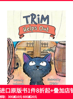 【预售】修剪有帮助 Trim Helps Out 原版英文儿童桥梁书