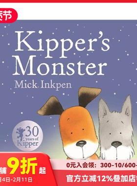 【预售】奇普：奇普的怪物 Kipper: Kipper's Monster 原版英文儿童绘本