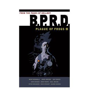 【预售】英文漫画 蛙族瘟疫 卷2 B.P.R.D.: Plague of Frogs Volum
