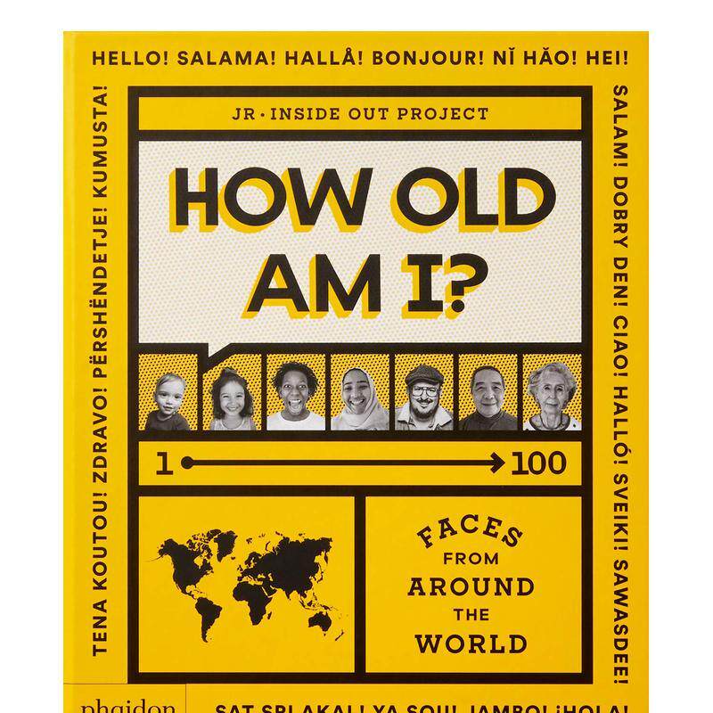 【预售】猜猜我多大了？ How Old Am I?: 1-100 Faces From Around The World 原版英文儿童趣味