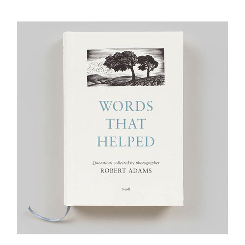 【现货】罗伯特·亚当斯：疗愈人心的文字  语录摄影收藏集 Robert Adams: Words That Helped 原版英文摄影 善本图书