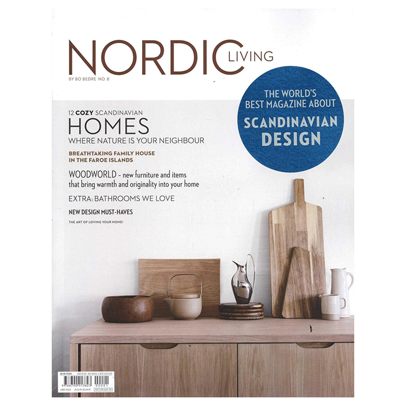 【订阅】 Nordic Living 室内设计杂志 丹麦英文原版 年订2期 B207 善本图书