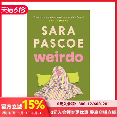 【预售】【书作家&获奖喜剧演员Sara Pascoe】怪人 Weirdo 原版英文小说 善本图书