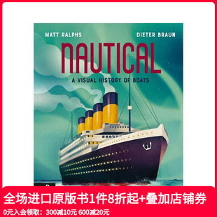 Boats 英文儿童绘本 Locomotion Visual History 船舶：视觉历史 Nautical 原版 现货
